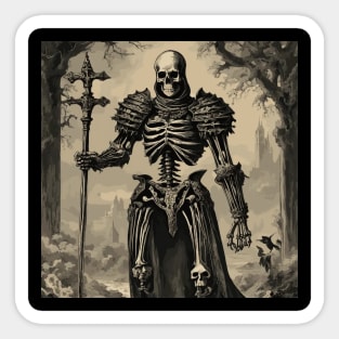 Skeleton Knight Sticker